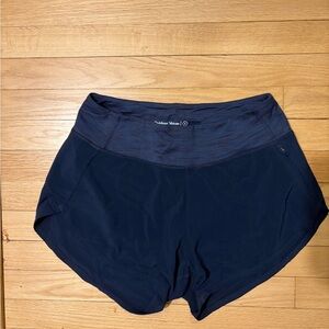 Outdoor Voices Women's Dark Blue Athletic Shorts